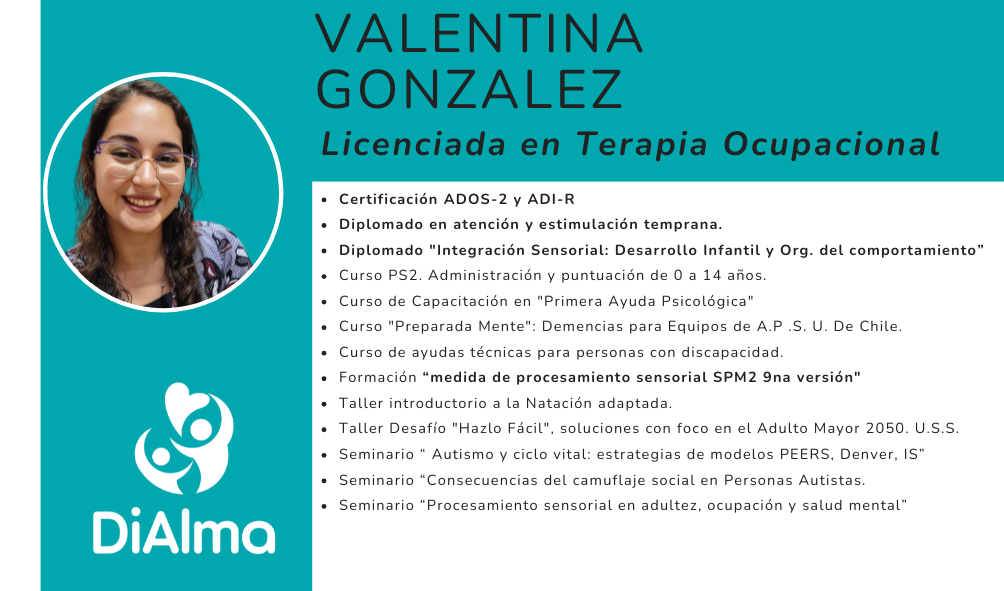 Ficha profesional de Valentina González